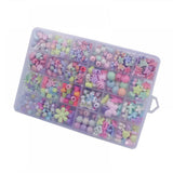 1400Pcs Mixed Letter Acrylic Beads Set Toy Making Bracelet Necklace Accessories