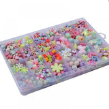 1400Pcs Mixed Letter Acrylic Beads Set Toy Making Bracelet Necklace Accessories