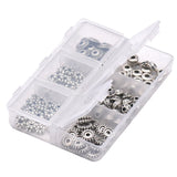 140Pcs Antique Silver Spacer Beads Alloy Jewelry Beads for DIY Jewelry Making