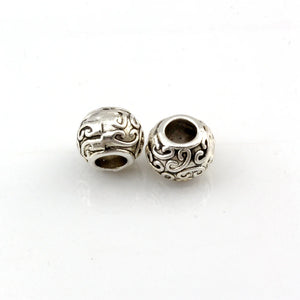 140Pcs Alloy Charm Spacer Beads Jewelry Making DIY Accessories