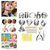 141 Stainless Steel Polymer Clay Cutters for DIY Earrings