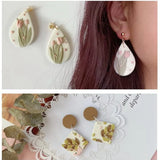 141Pcs Polymer Clay Jewelry Making Kit with Earring Hooks and Cards