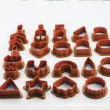 142Pcs Jewelry Mold Tools for DIY Earrings Polymer Clay Cutters with Storage Bag