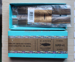 144 Pcs Glardon Vallorbe SawBlade for Jeweler saw frame