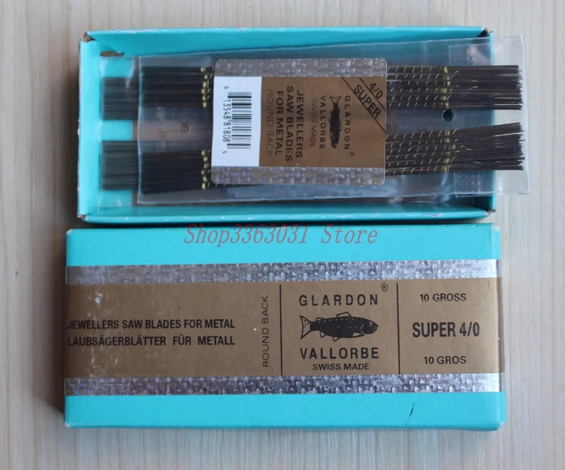 144 Pcs Glardon Vallorbe SawBlade for Jeweler saw frame