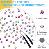 14400 Pcs Crystal Heat Repair Rhinestones Glass Flat Back SS10