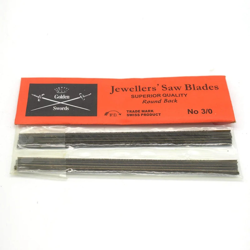 144PCS Dental Double Sword Saw Blade Tools for Jewelry Making Gem Mental Cutting