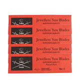 144Pcs Jeweler Saw Blades Ultra-Fine Metal Cutting Tool