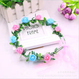 144Pcs Small Foam Roses Artificial Flowers Home Decor Wedding Christmas Garland