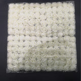144Pcs Small Foam Roses Artificial Flowers Home Decor Wedding Christmas Garland