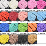 144pcs Artificial Rose Flower Heads Foam Flower DIY Bear Valentine Gift