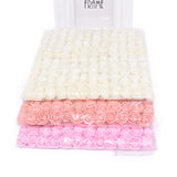 144pcs Artificial Rose Flower Heads Foam Flower DIY Bear Valentine Gift
