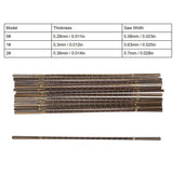 144pcs High Carbon Steel Jewelry Saw Cutting Blades