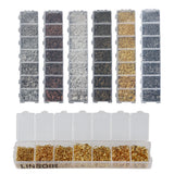 1450 Pcs Alloy Open Jump Rings Split Rings for DIY Jewelry Making Findings