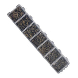 1450 Pcs Alloy Open Jump Rings Split Rings for DIY Jewelry Making Findings