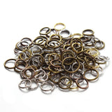 1450 Pcs Alloy Open Jump Rings Split Rings for DIY Jewelry Making Findings