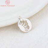 10PCS 24K Plated Star Sun Moon Charms Pendants DIY Jewelry Findings
