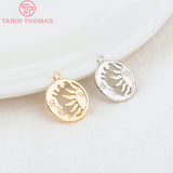 10PCS 24K Plated Star Sun Moon Charms Pendants DIY Jewelry Findings