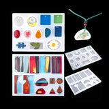148-Piece Resin Jewelry Making Kit with Silicone Molds and Tools Set