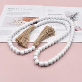 Wooden Beads Curtain Straps Home Decoration Garland Jewelry Making