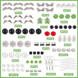 DIY Butterfly Wings Glass Beads Earrings Kit