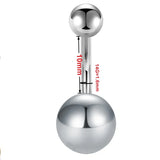 Crystal Zircon Ball Navel Rings Stainless Steel Belly Button Rings