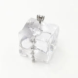 14G CZ Dangle Belly Button Rings 925 Sterling Silver Navel Piercing Jewelry