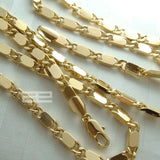 14K Cuban Chain Necklace 50-70cm Length N45