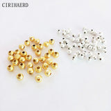 Frosted Copper Beads Jewelry Beaded Material Spacer Loose Beads