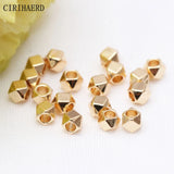 Geometric Rhombus Spacer Beads for DIY Bracelets Jewelry Making