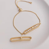 14K Retention Real Plated Copper Long Pendant Charms DIY Findings