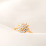 14K 1.5 Carat Diamond Engagement Ring for Women