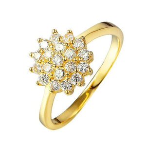 14K 1.5 Carat Diamond Engagement Ring for Women