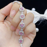 14K Zircon Bangle Bracelet Wedding Jewelry Gift