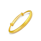 14K Bangles Jewelry Women Not Fade Wedding Bracelets