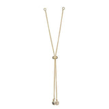 14K Brass Extender Chain with Spacer Beads for DIY Jewelry Making
