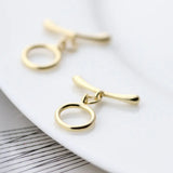 14K Brass Toggle Clasps Bracelet Connect Clasps Jewelry Making Supplies