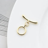 14K Brass Toggle Clasps Bracelet Connect Clasps Jewelry Making Supplies