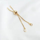 14K Brass Ziron Extender Chain Rubber Spacer Beads DIY Jewelry Making