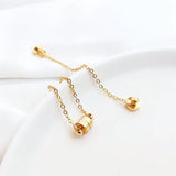 14K Plated Brass Magnetic Bracelet Clasp Safety Chain DIY Jewelry Making