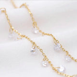 Zircon Crystal Chain Accessories for DIY Jewelry Making