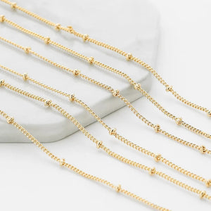14K Plated Copper Star Link Chains for DIY Jewelry Making
