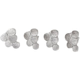 14K Preservation Ear Pins with Leaves Design DIY Earrings