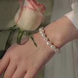 14K Filled 100% Nat Freshwater Baroque Pearl Bracelet 8-9mm Irregular