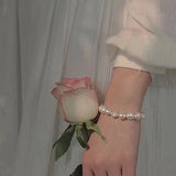 14K Filled 100% Nat Freshwater Baroque Pearl Bracelet 8-9mm Irregular