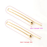 14K Filled Box Chain Bead Earrings DIY Jewelry Findings