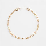 14K Filled Chain Bracelet Boho Charms Anklets Women Bridesmaid Gift