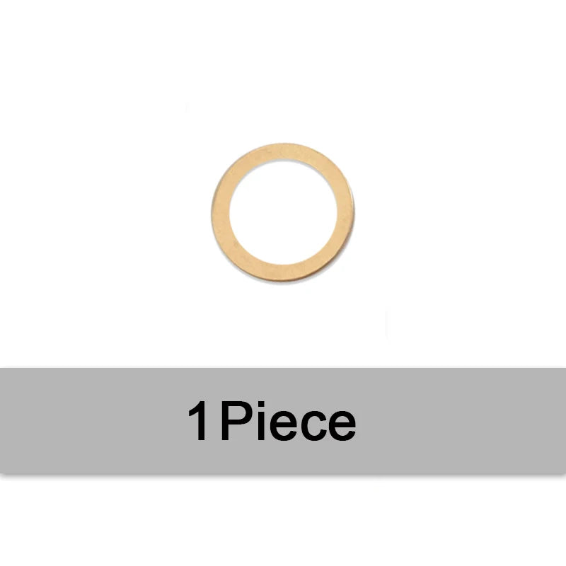14K Filled Circle Ring Washer Disc Pendant Jewelry Findings