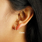14K Filled Endless Hoop Earrings 10 Size Jewelry Hoop Earrings Boho