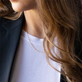 14K Filled Chain Necklace Minimalism Choker Boho Pendants Women Jewelry